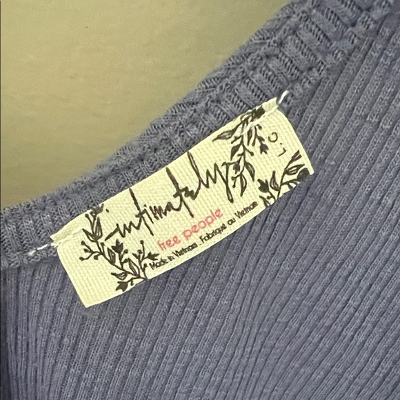 Free People | Intimately V-neck Ribbed Tank - Picture 2 of 3